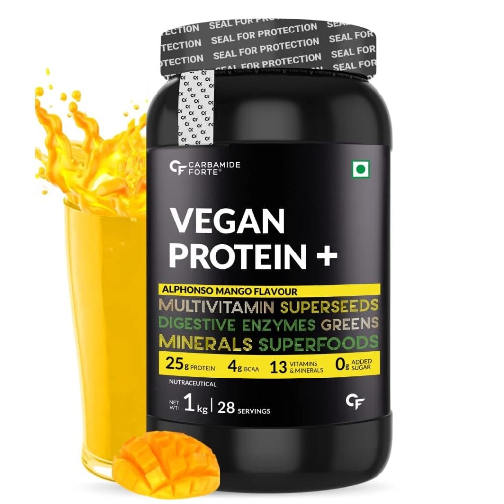 Carbamide Forte Vegan Protein Powder for women