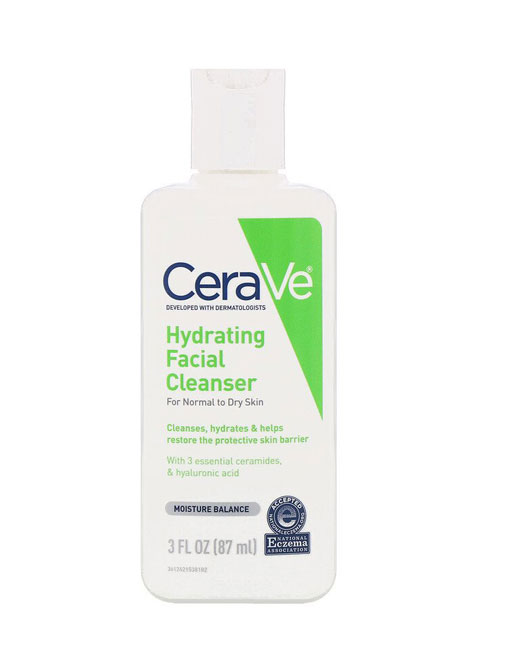 Cerave hydrating facial cleanser