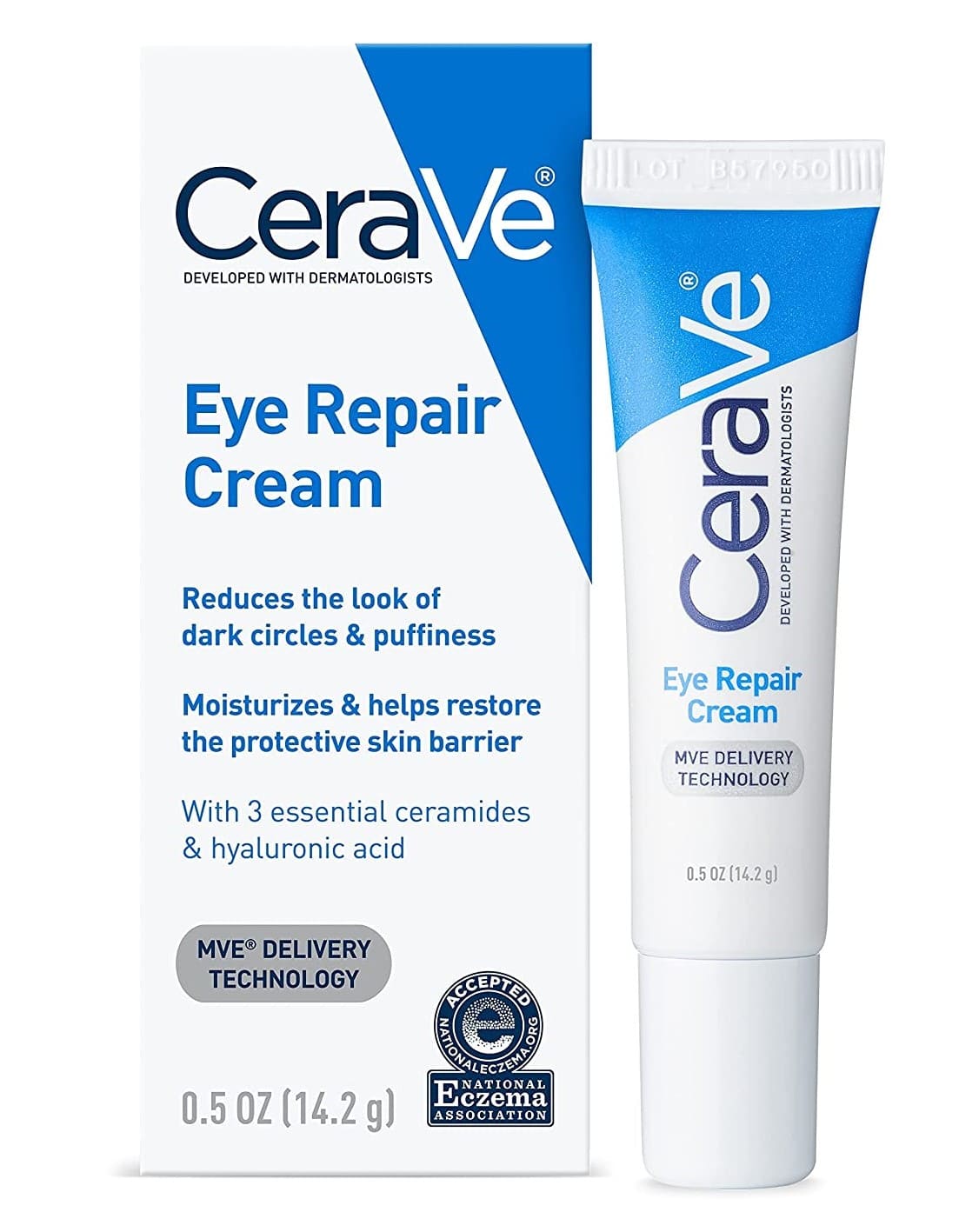 CeraVe Eye Repair Cream to remove dark circles