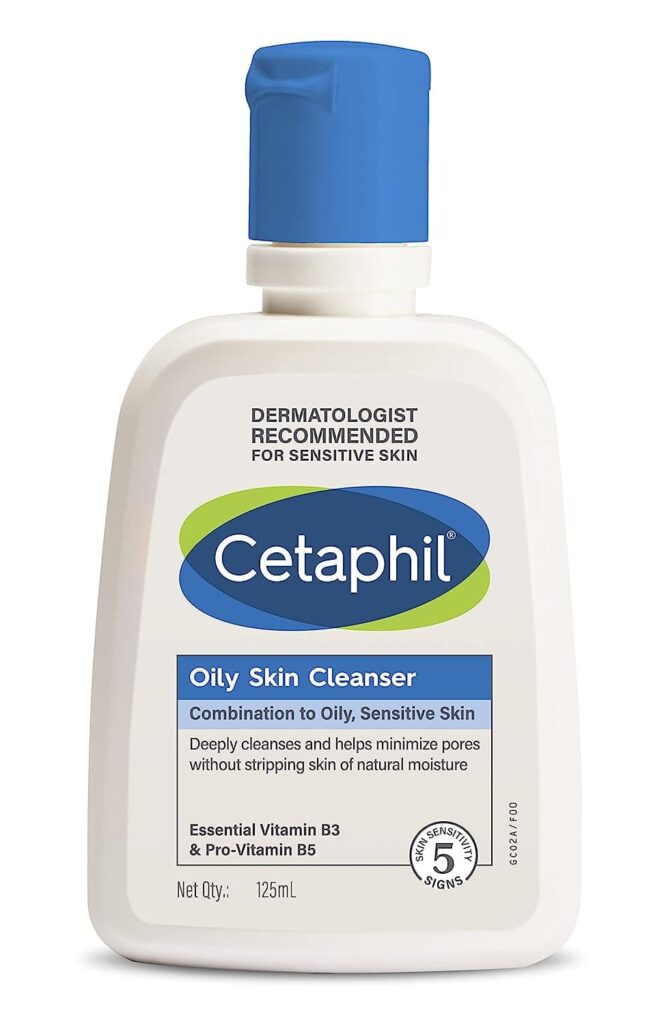 Cetaphil Oily Skin Cleanser for pimples