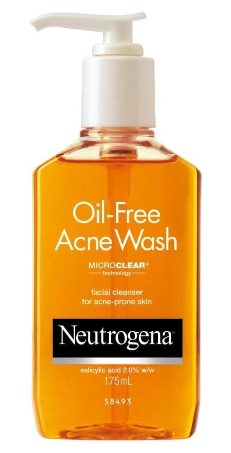Neutrogena face wash for pimples and acne