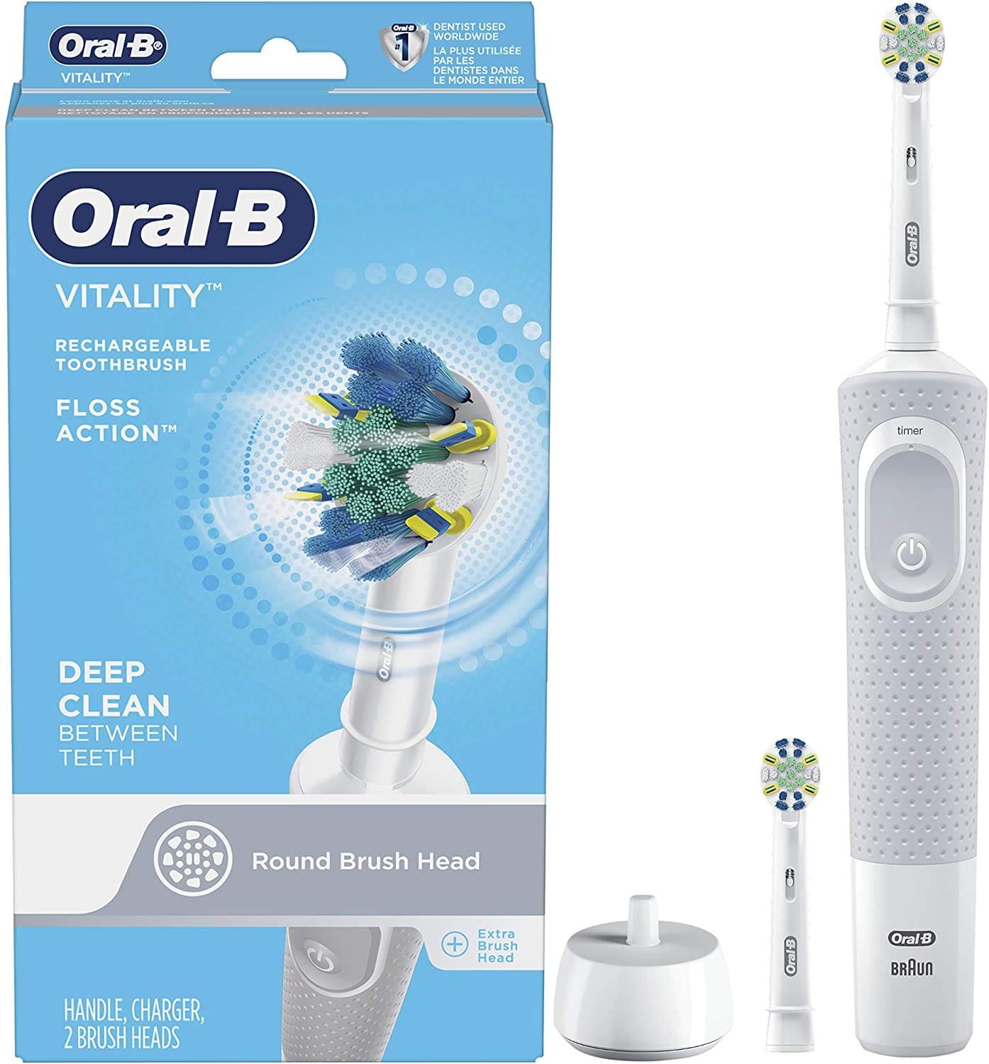 Oral B Vitality Floss Rechargeable Electric Toothbrush
